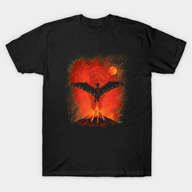 Pteranodon King - Rodan T-Shirt by johnoconnorart